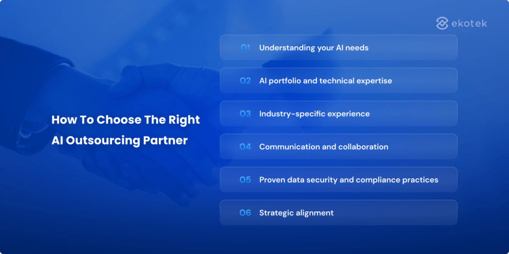 How To Choose The Right AI Outsourcing Partner