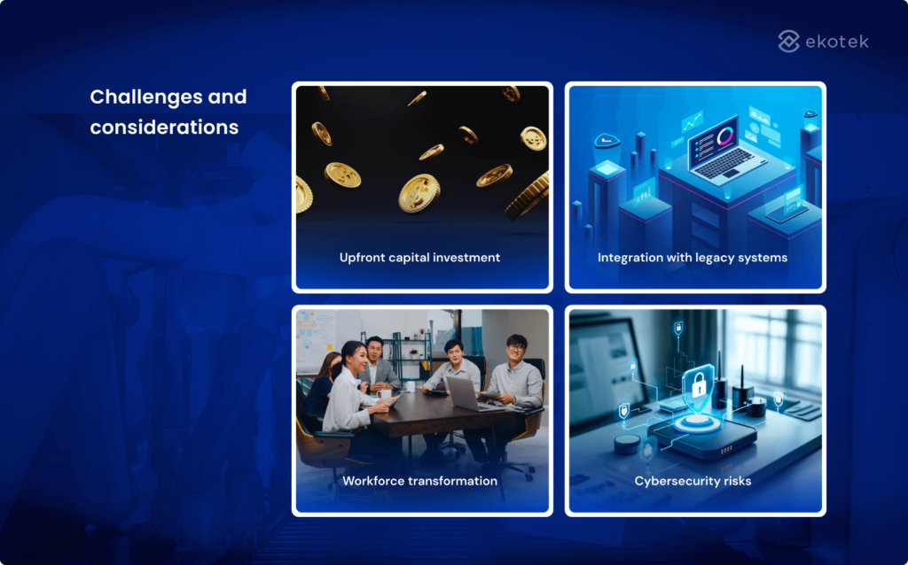 challenges and considerations in manufacturing automation process
