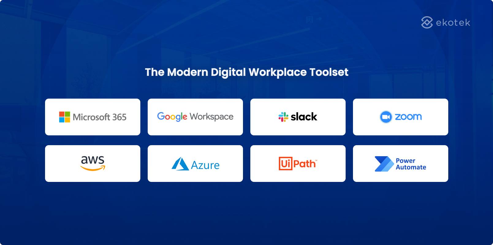 The Modern Digital Workplace Toolset