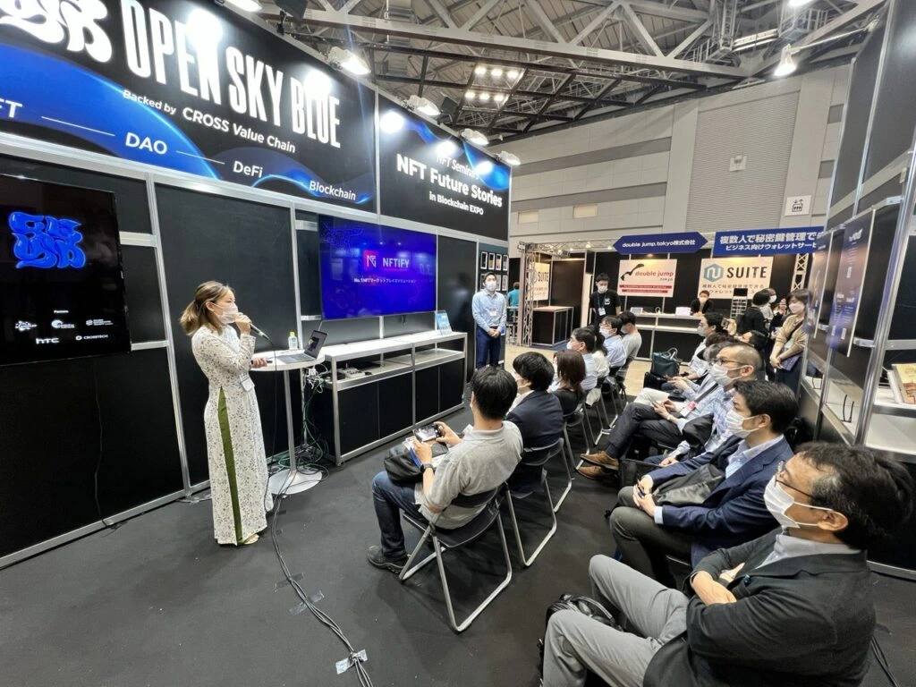 Ms. Nikita Ngan Nguyen, CBDO, as a key speaker at Open Sky Blue seminar