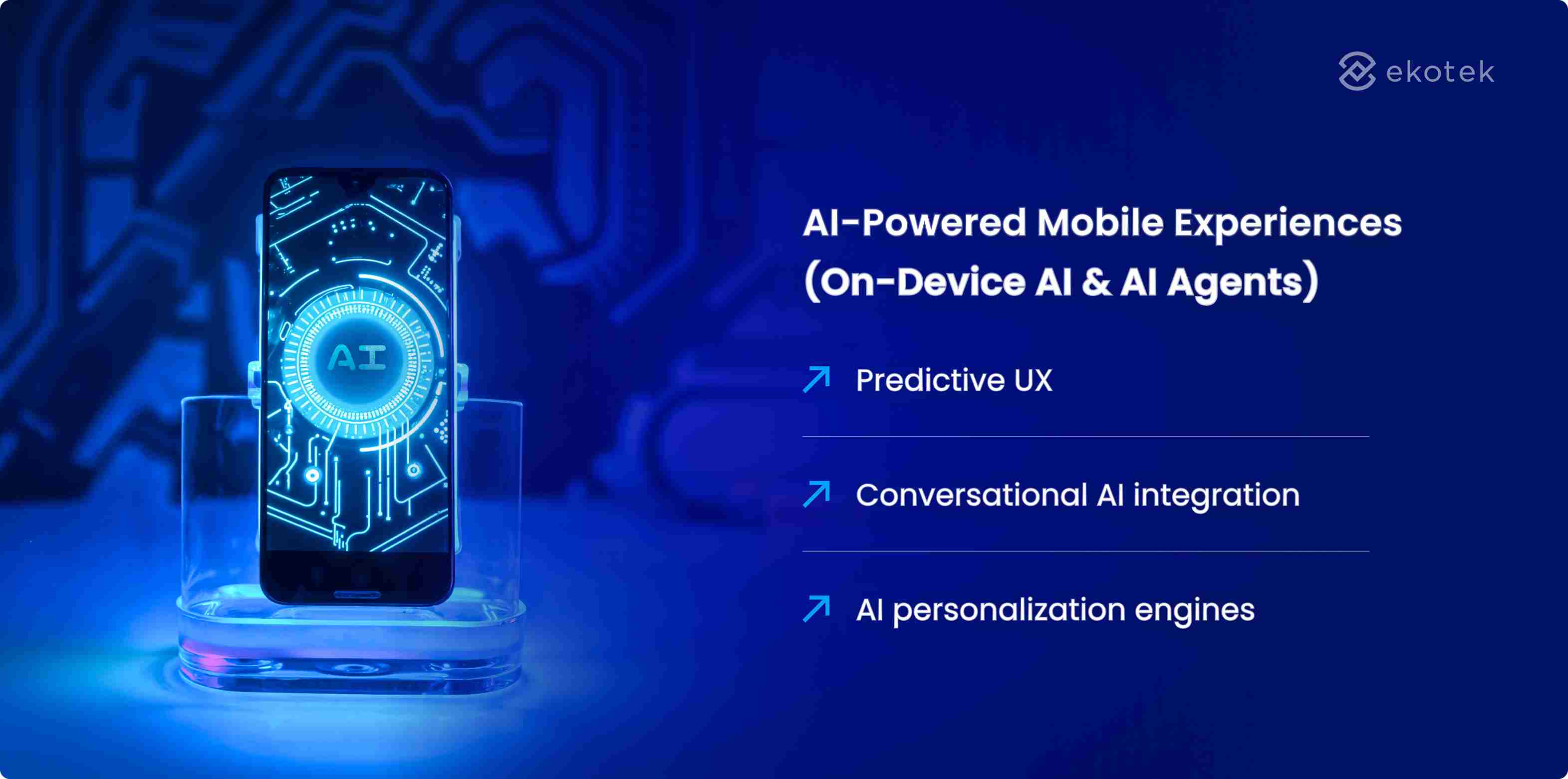 AI-Powered Mobile Experiences
(On-Device AI & AI Agents)
